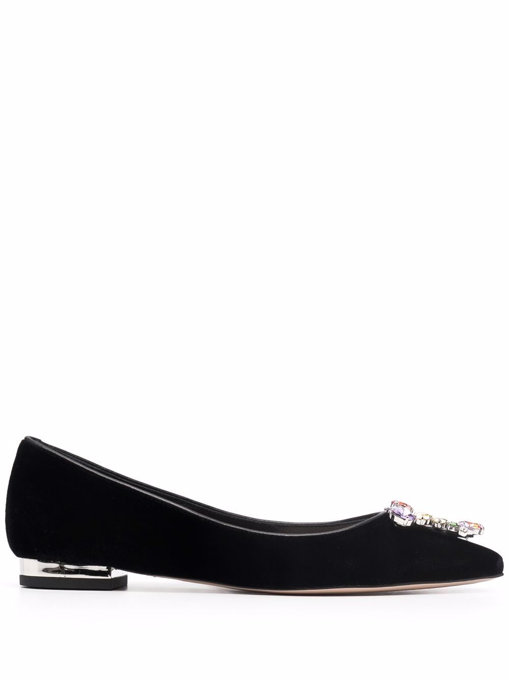 

Sophia Webster flats Margaux - Negro