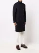 Emporio Armani fitted double-breasted coat