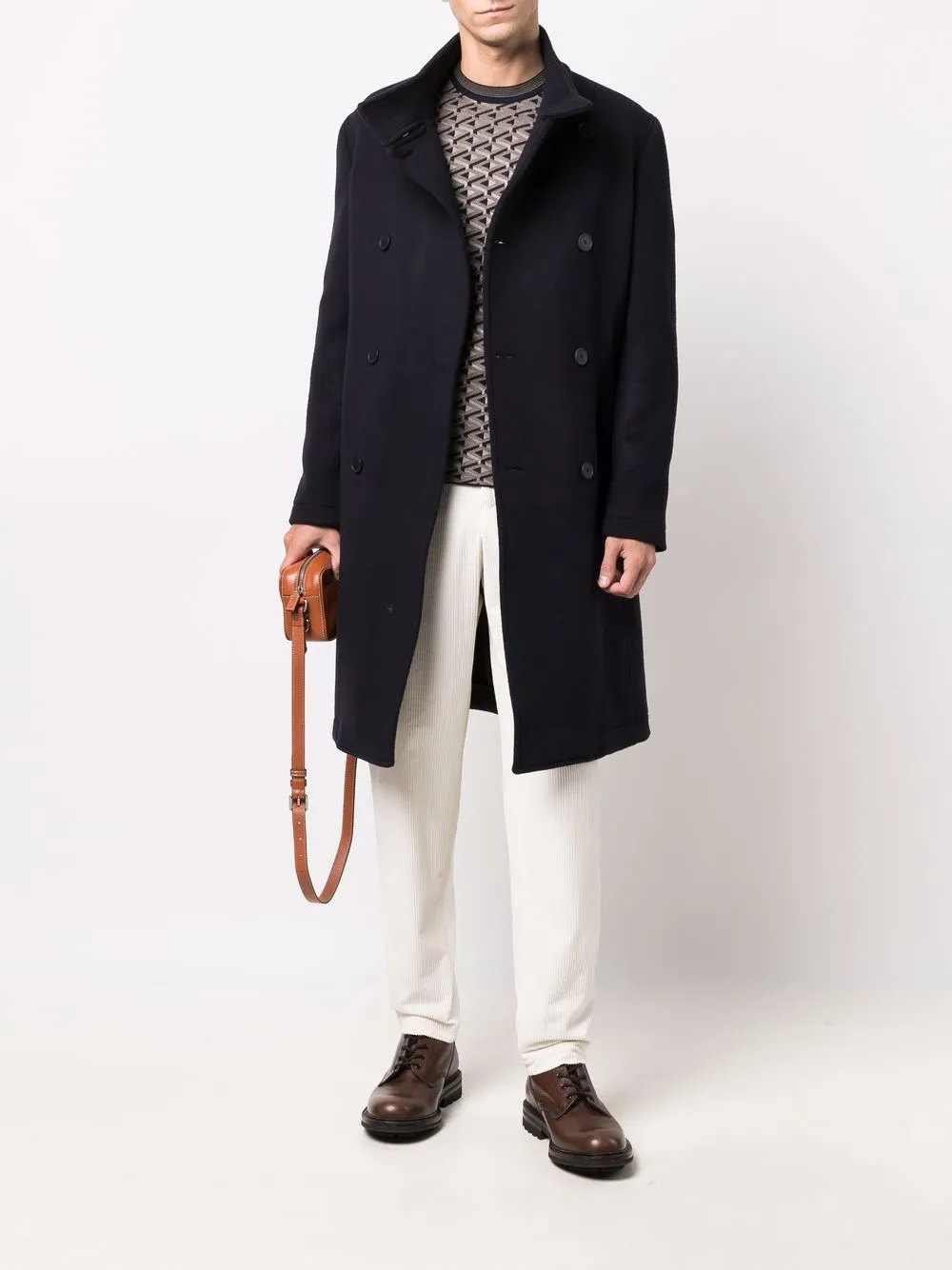 фото Emporio armani двубортное пальто