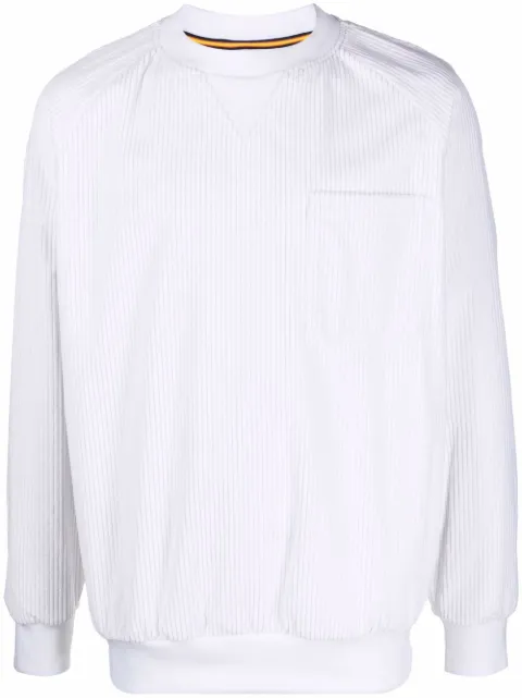 K-Way R&D ribbed crew neck sweatshirt 