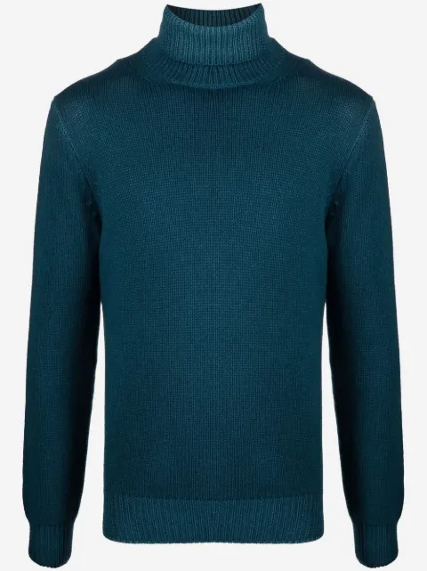 Dell'oglio roll-neck rib-trimmed jumper