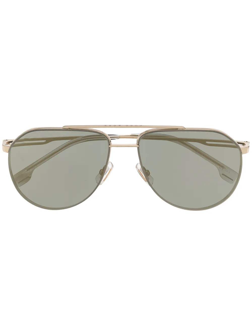 

BOSS pilot-frame metal sunglasses - Gold