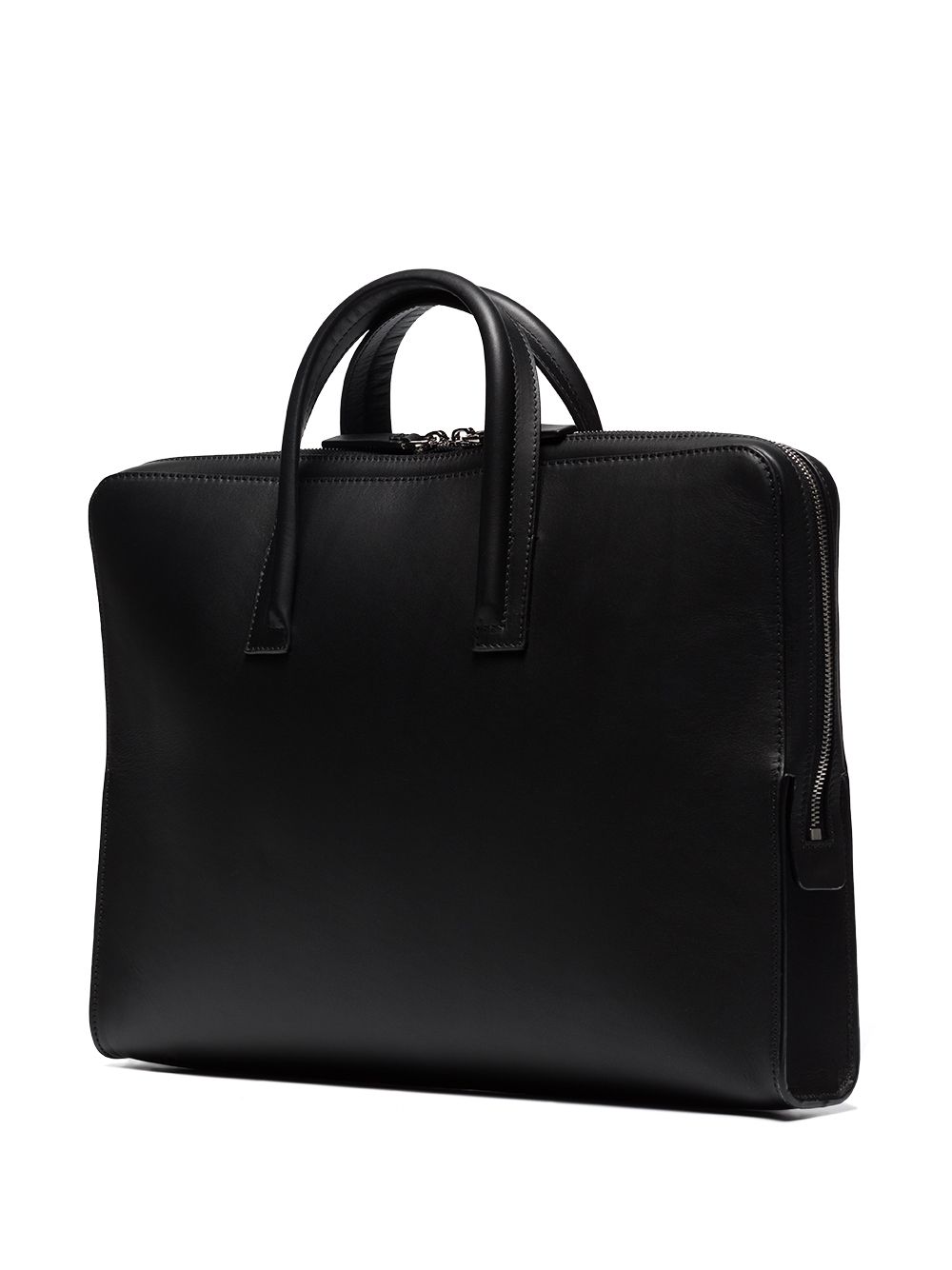 фото Bonastre zip-fastening leather briefcase