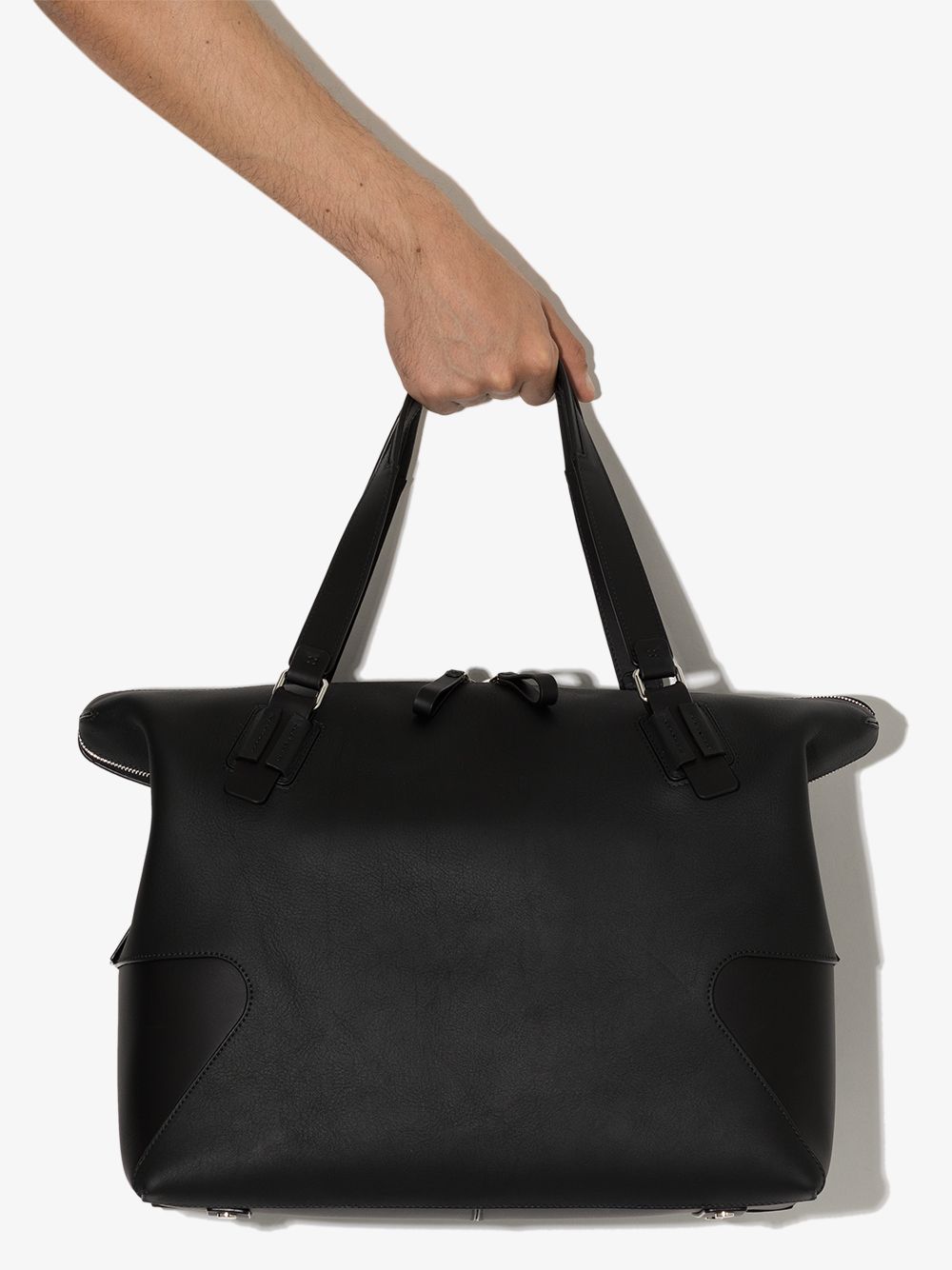 фото Bonastre zip-fastening leather holdall bag