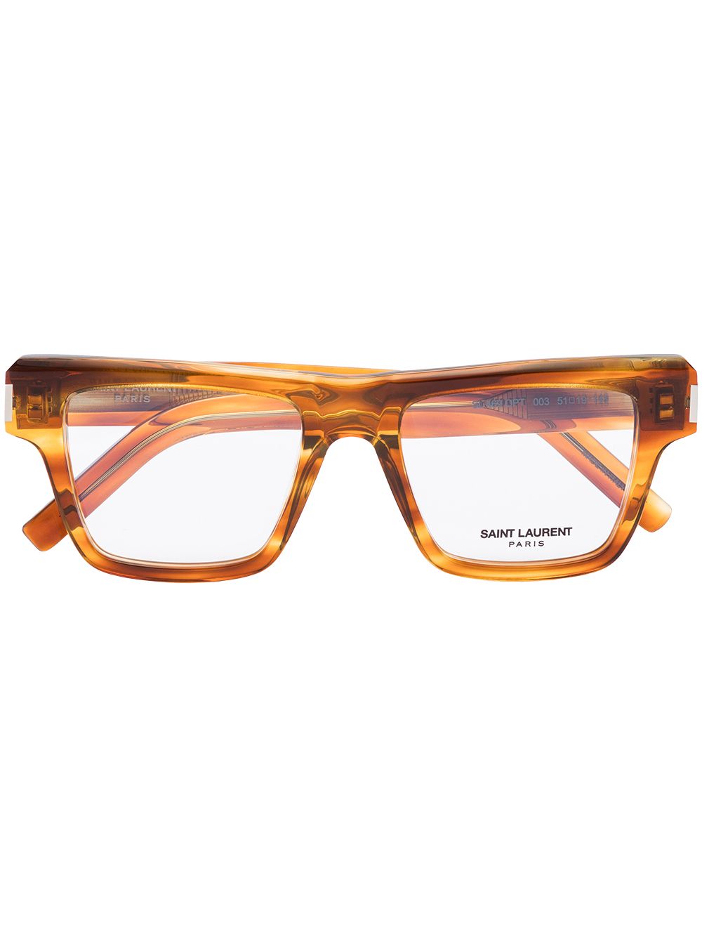 Saint Laurent Eyewear SL 469 square-frame glasses - Brown