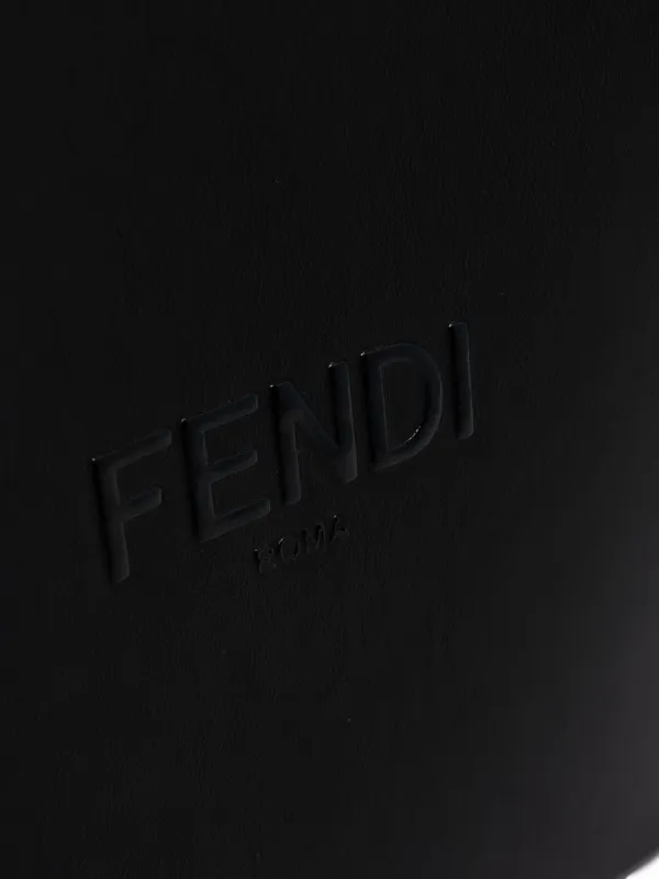 FENDI フェンディ パック ショッピングバッグ S | ブラック FENDI フェンディ パック ショッピングバッグ S | ブラック
