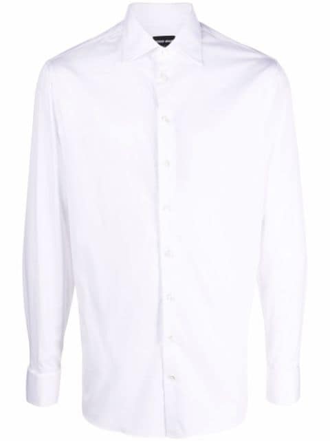 Giorgio Armani long-sleeve cotton shirt