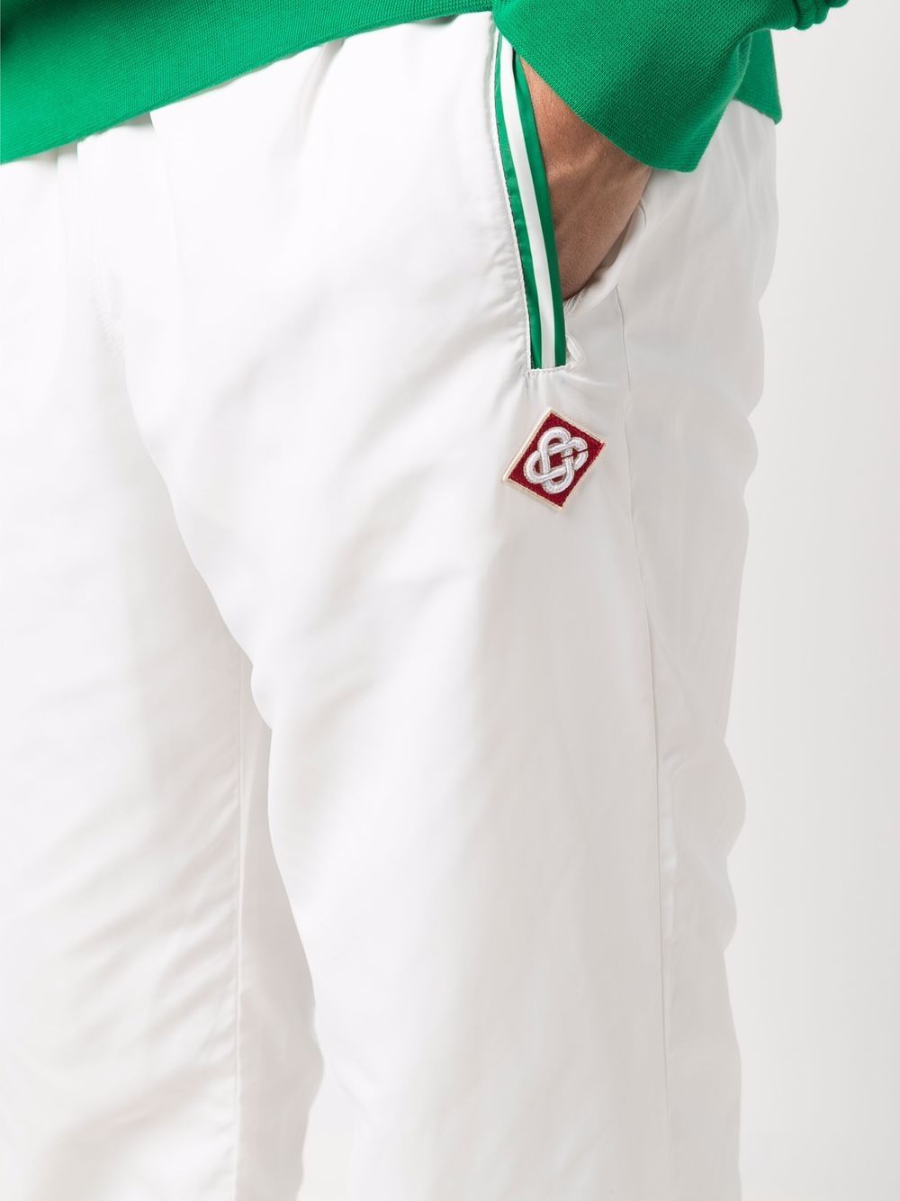 фото Casablanca спортивные брюки с нашивкой-логотипом