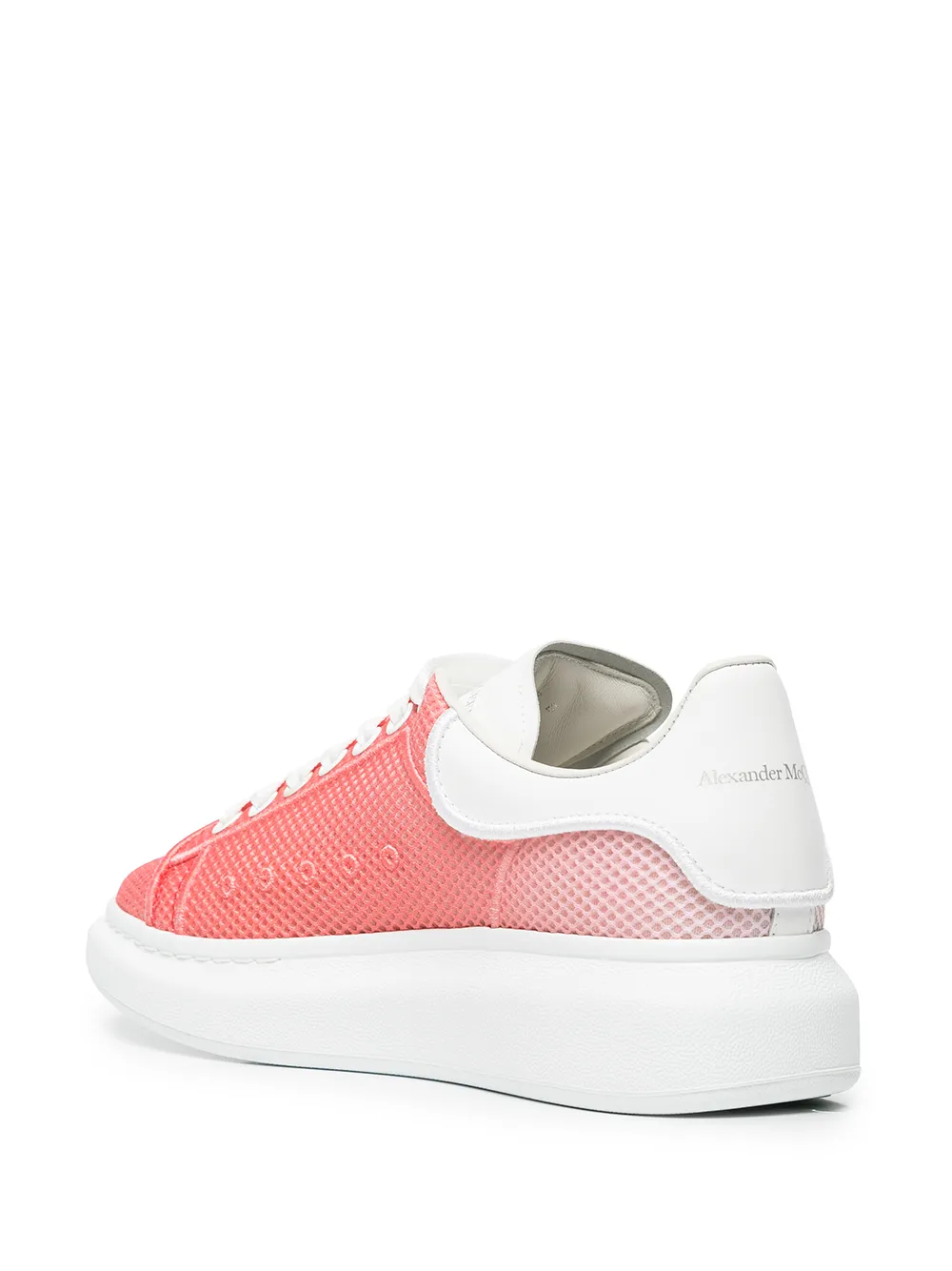 Alexander McQueen Low-top sneakers 9450 white red pink