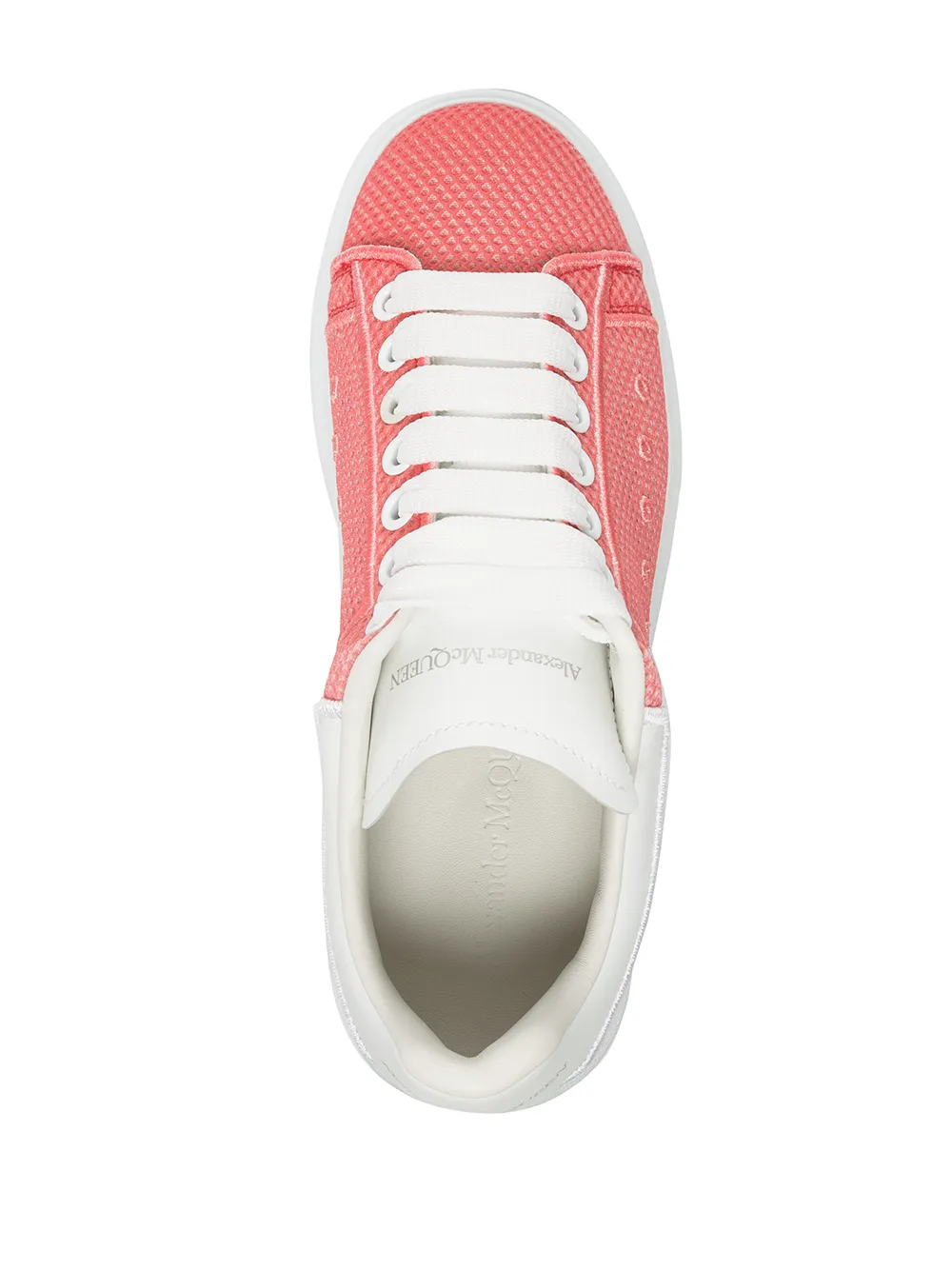 Alexander McQueen Low-top sneakers 9450 white red pink