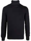 Dell'oglio roll-neck rib-trimmed jumper - Grey
