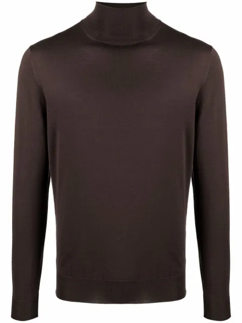 Dell'oglio roll-neck merino jumper