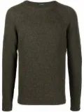 Zanone crew neck jumper - Green