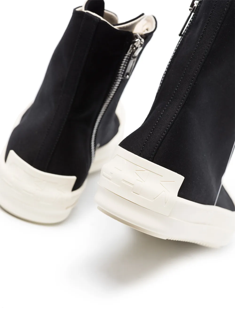 Image 2 of Rick Owens DRKSHDW lace-up high-top sneakers