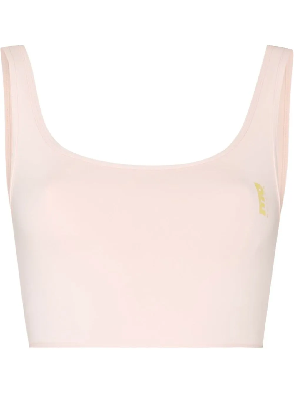 

P.E Nation logo-print cropped vest top - Pink