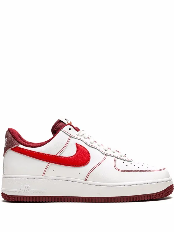 Nike Air Force 1 '07 'White University Red' | Men's Size 11.5