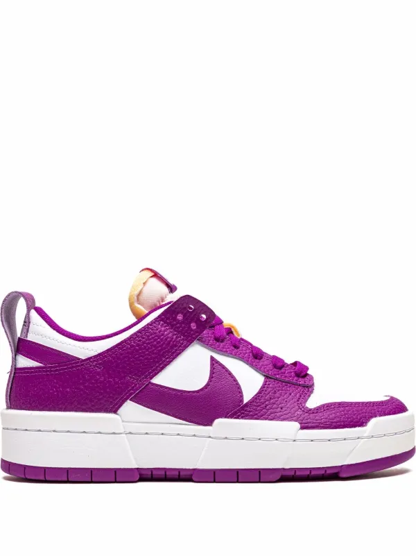 purple disrupt nike dunks