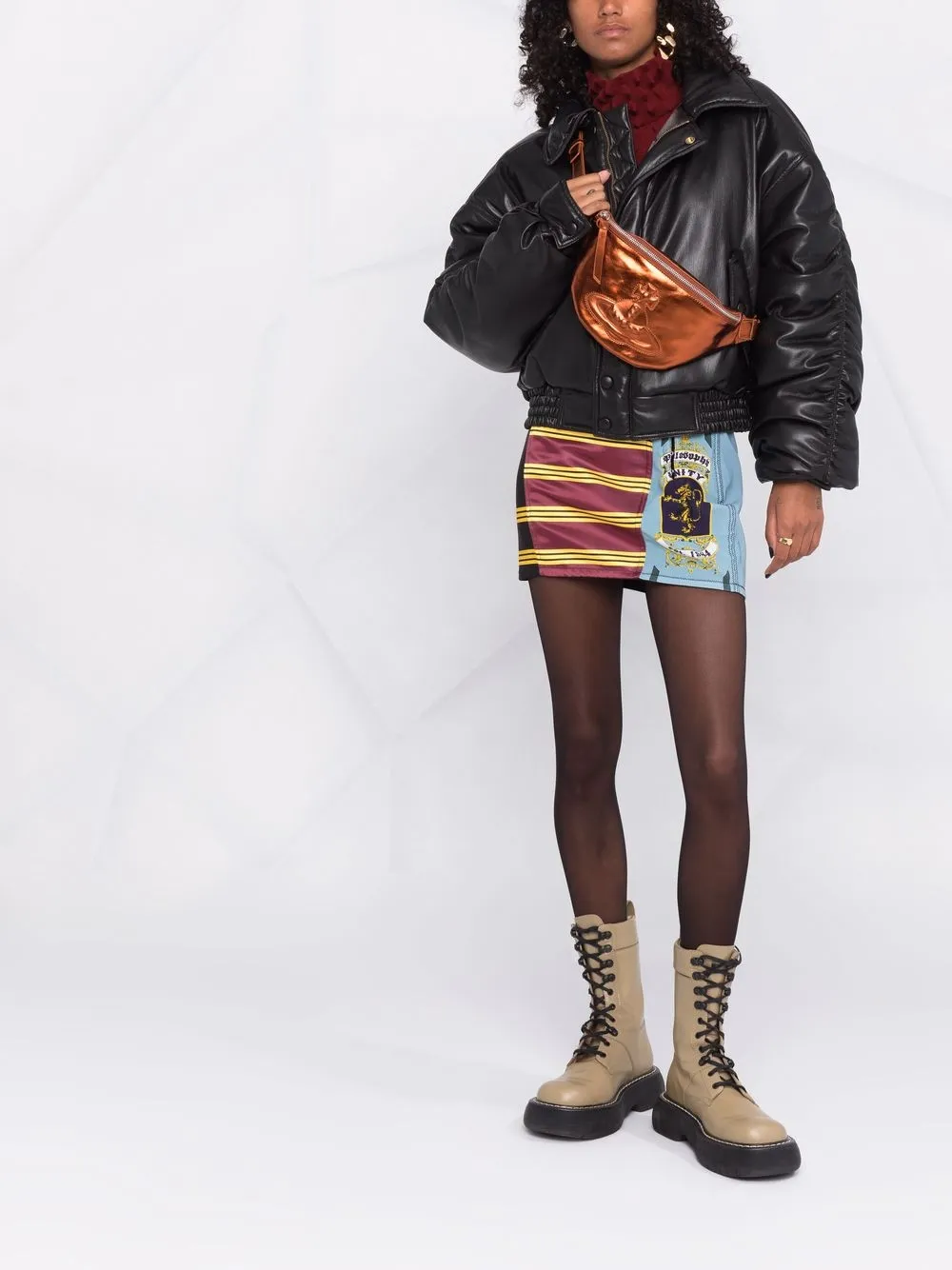 фото Vivienne westwood поясная сумка hilary с тиснением orb