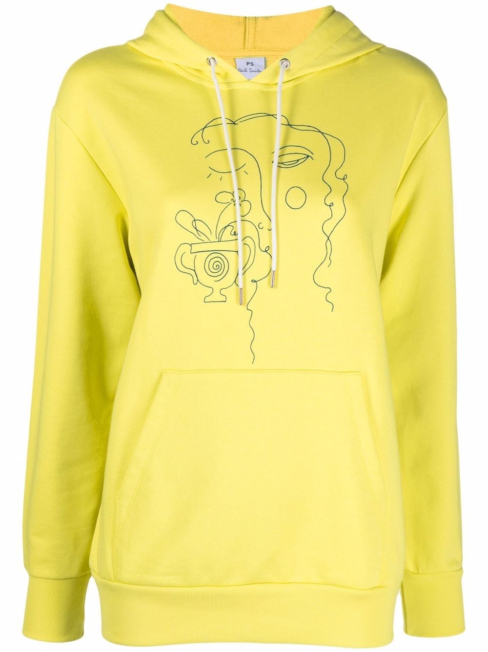 фото Ps paul smith abstract-print hoodie