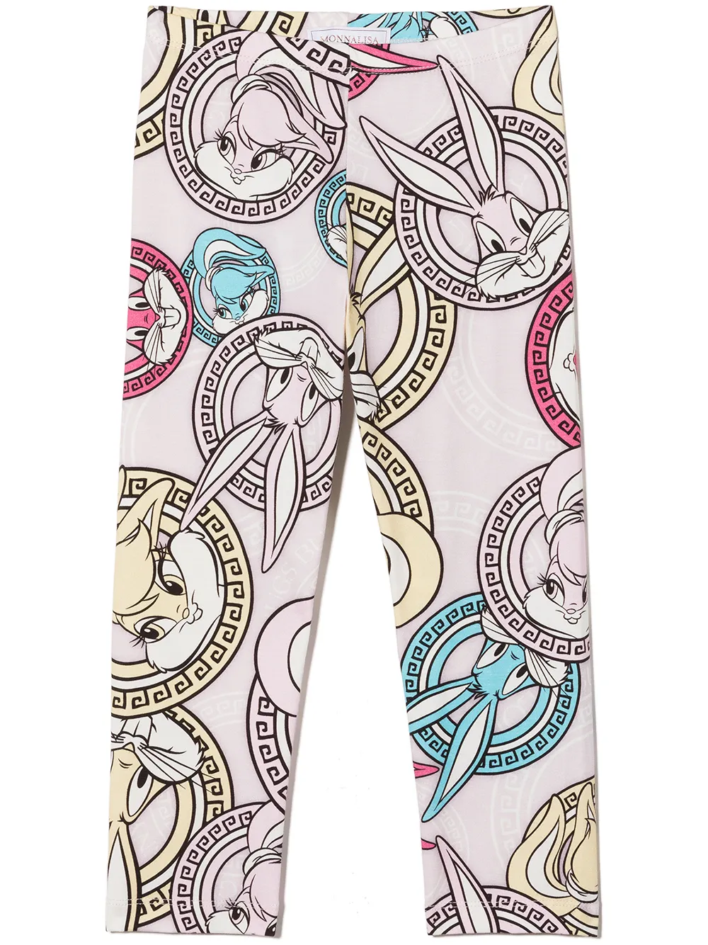 

Monnalisa leggins con estampado Bugs Bunny - Rosado