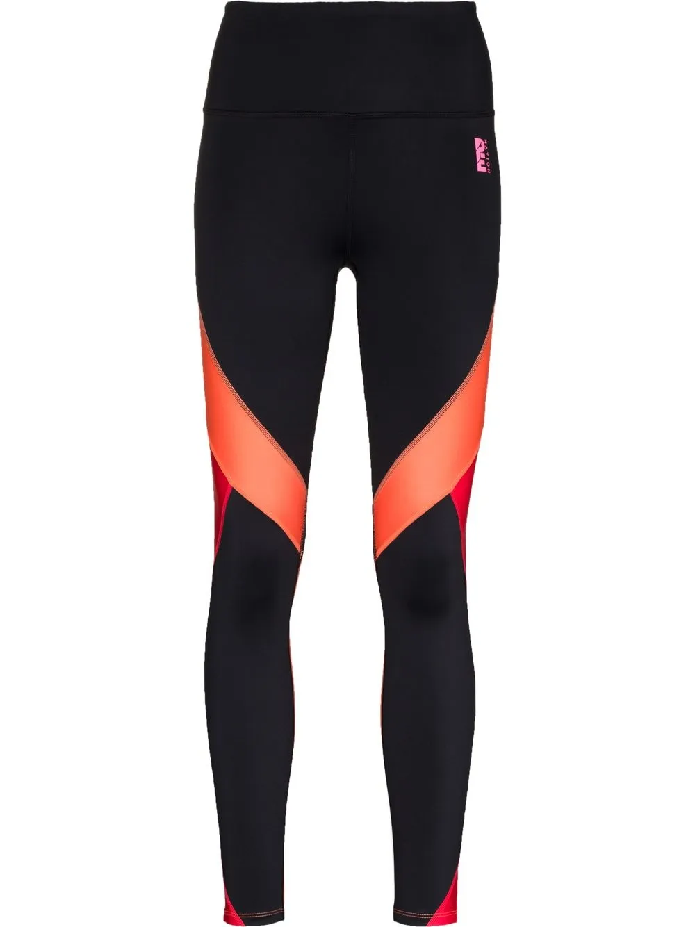 

P.E Nation leggins con logo estampado - Negro