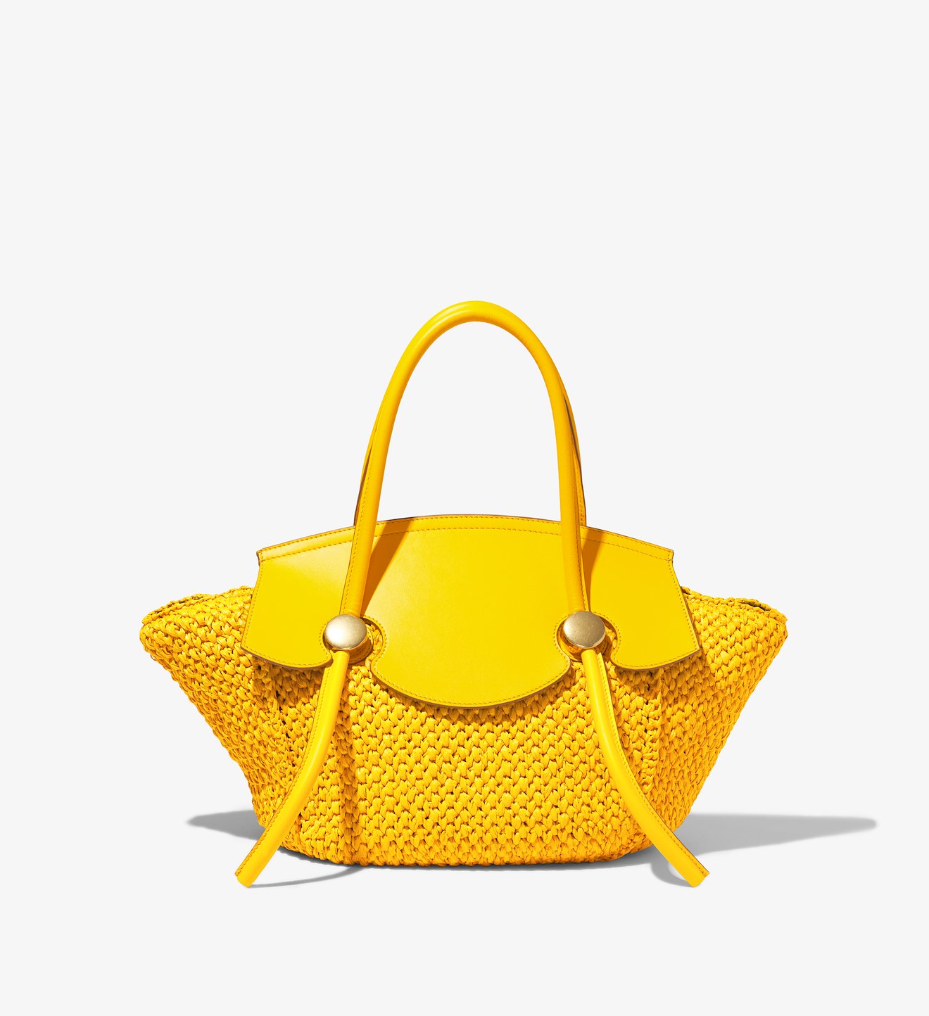 Raffia Pipe Bag