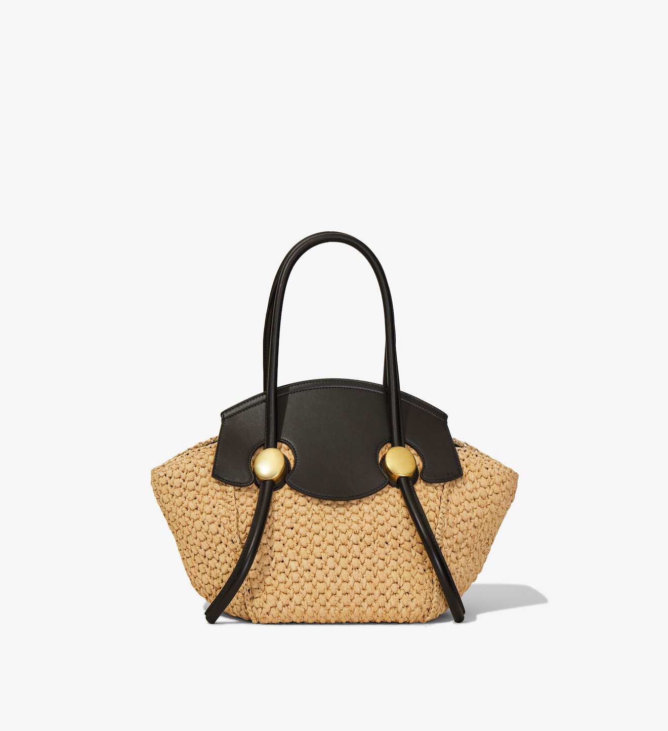 Small Raffia Pipe Bag