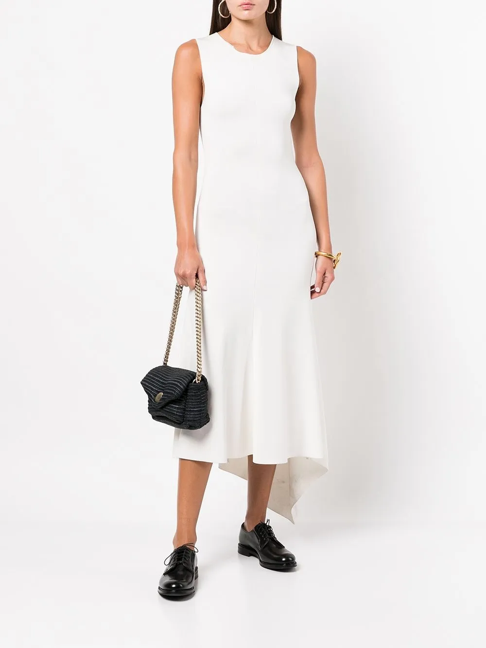 Proenza Schouler Harris kleine schoudertas - Zwart