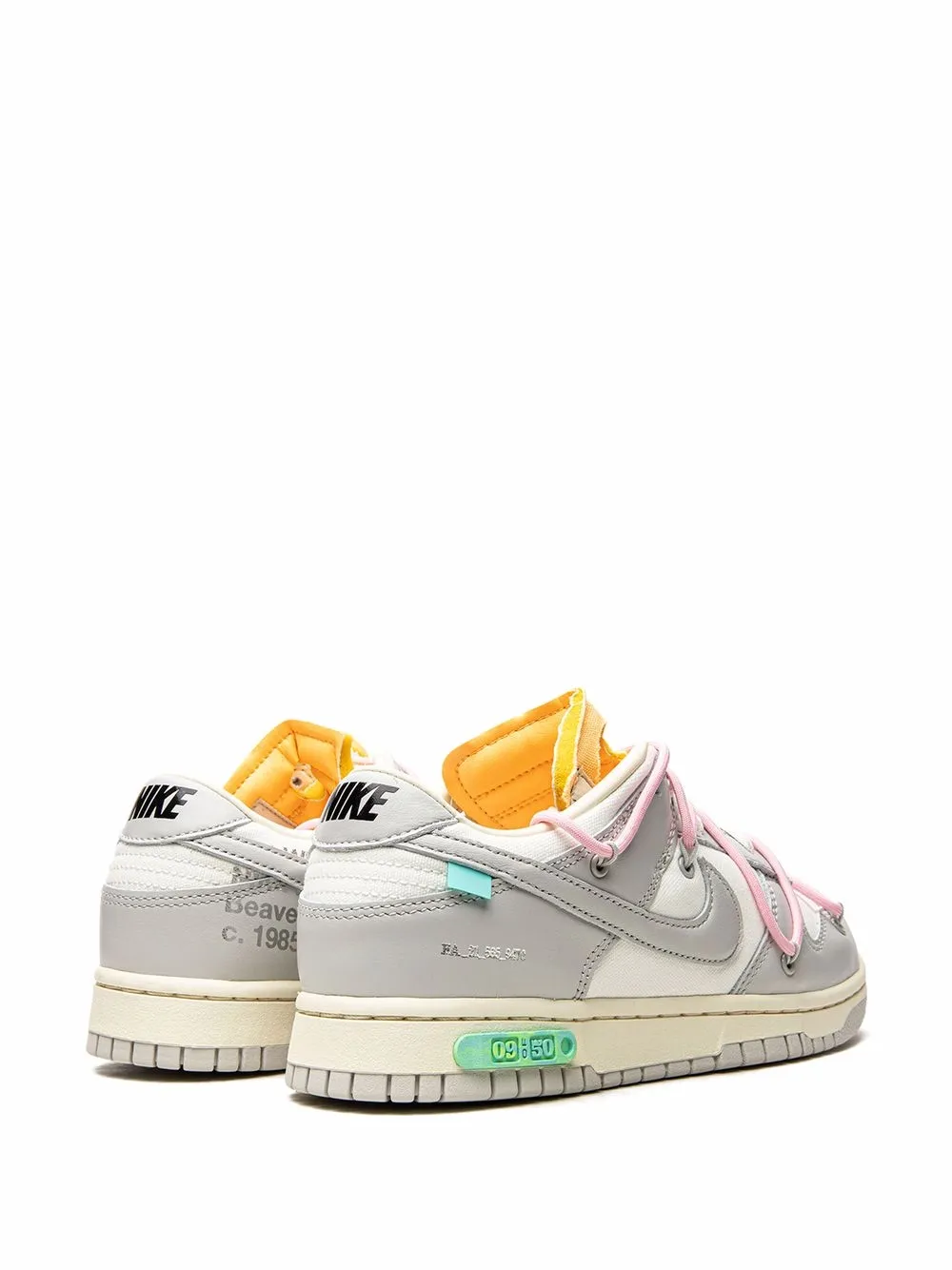 Nike X Off-White Dunk Low Lot 09 Sneakers - Farfetch