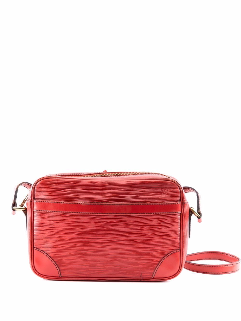 Pre-owned Louis Vuitton 2000s  Épi Rectangle-shaped Shoulder Bag In 红色