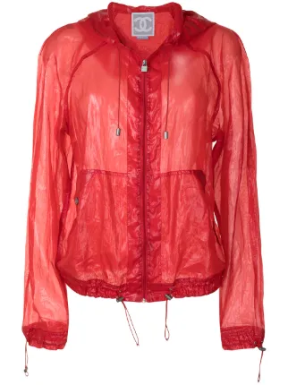 Chanel rain hotsell jacket
