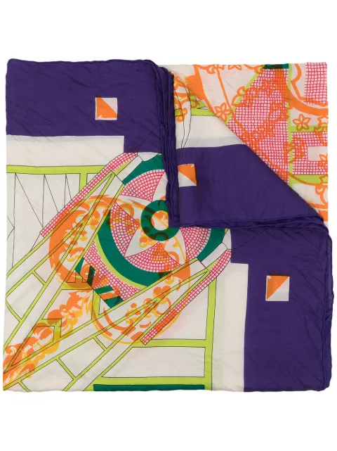 Hermes graphic print scarf Women