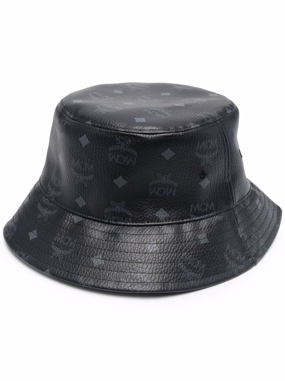 

MCM monogram print bucket hat - Black