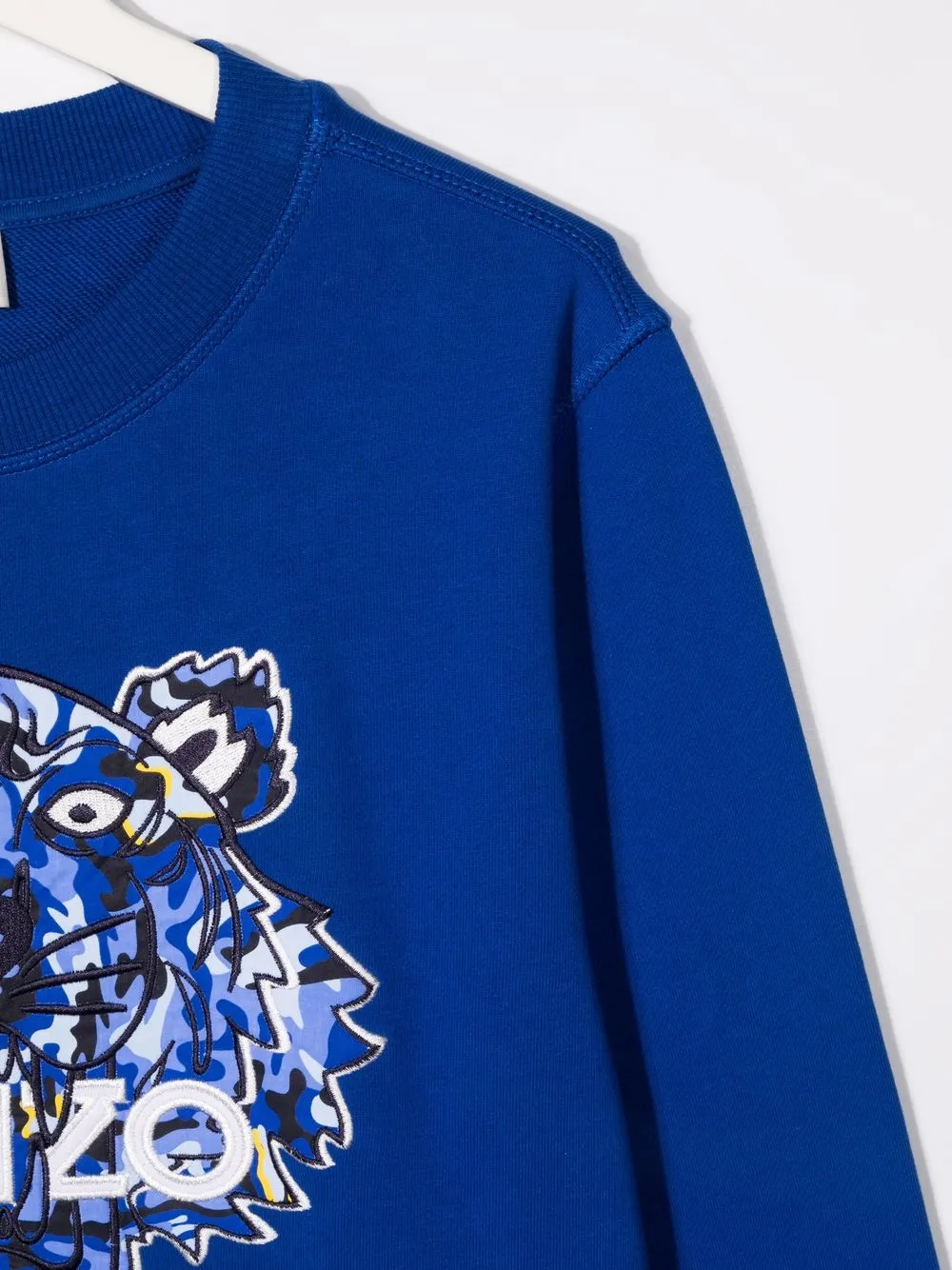 фото Kenzo kids толстовка с вышивкой tiger