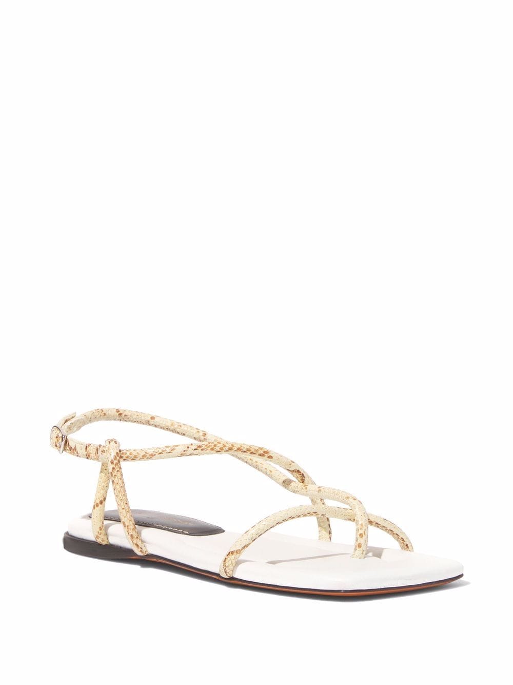 Proenza Schouler Sandalen met vierkante neus - Beige