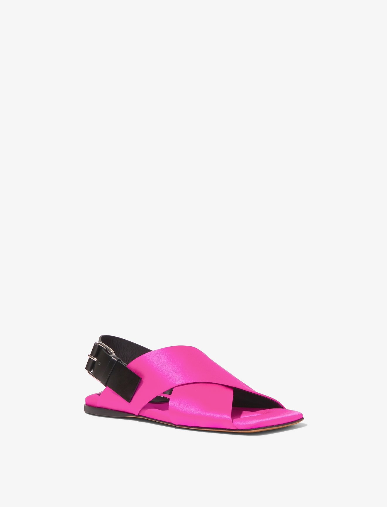 Square Crossover Sandals pink |