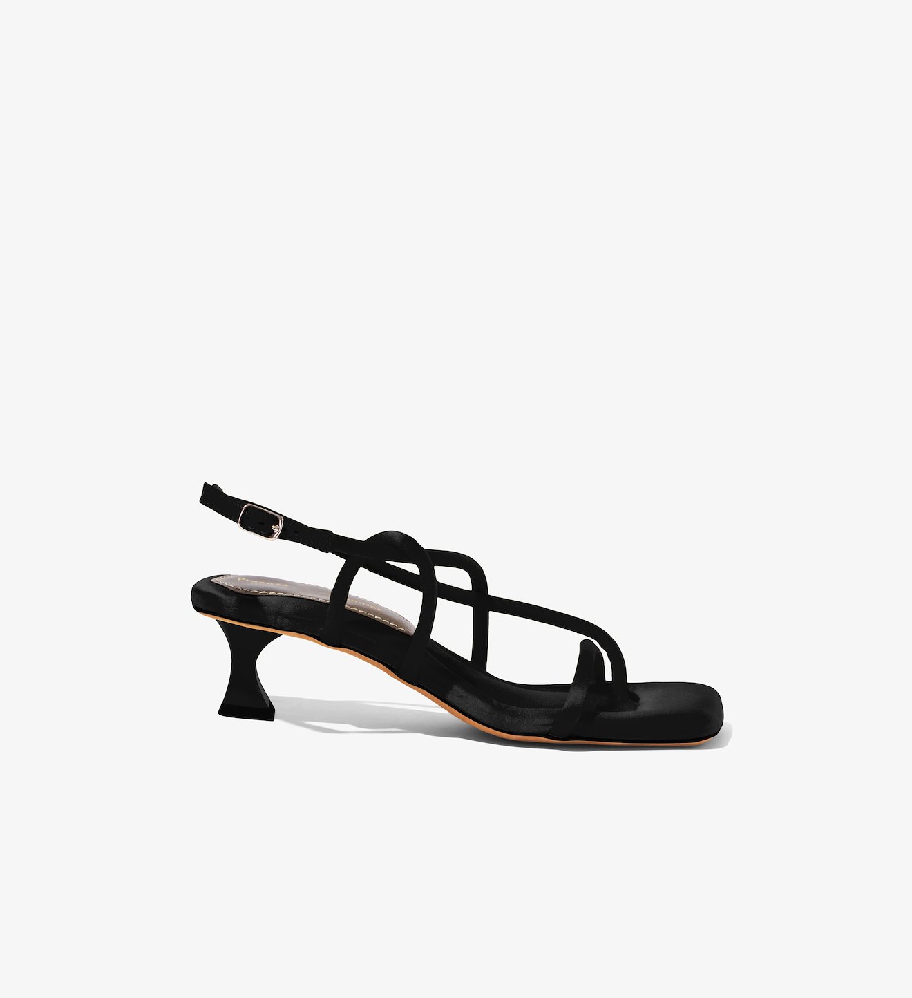 Square Strappy Sandals - 50mm