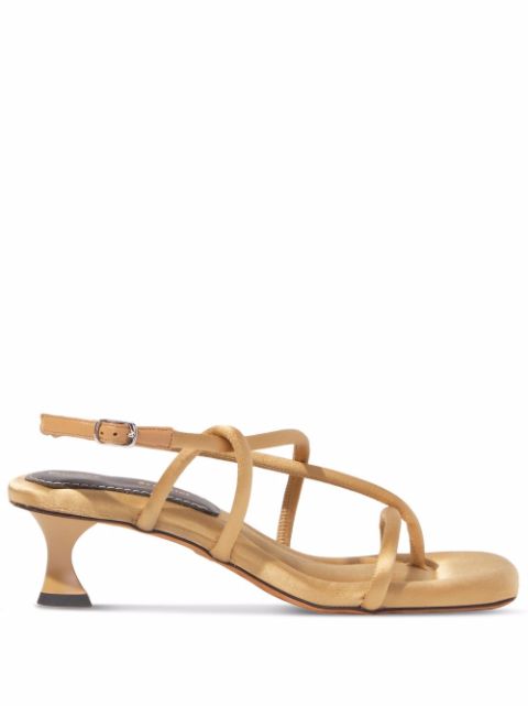 Proenza Schouler Square Strappy 50mm sandals