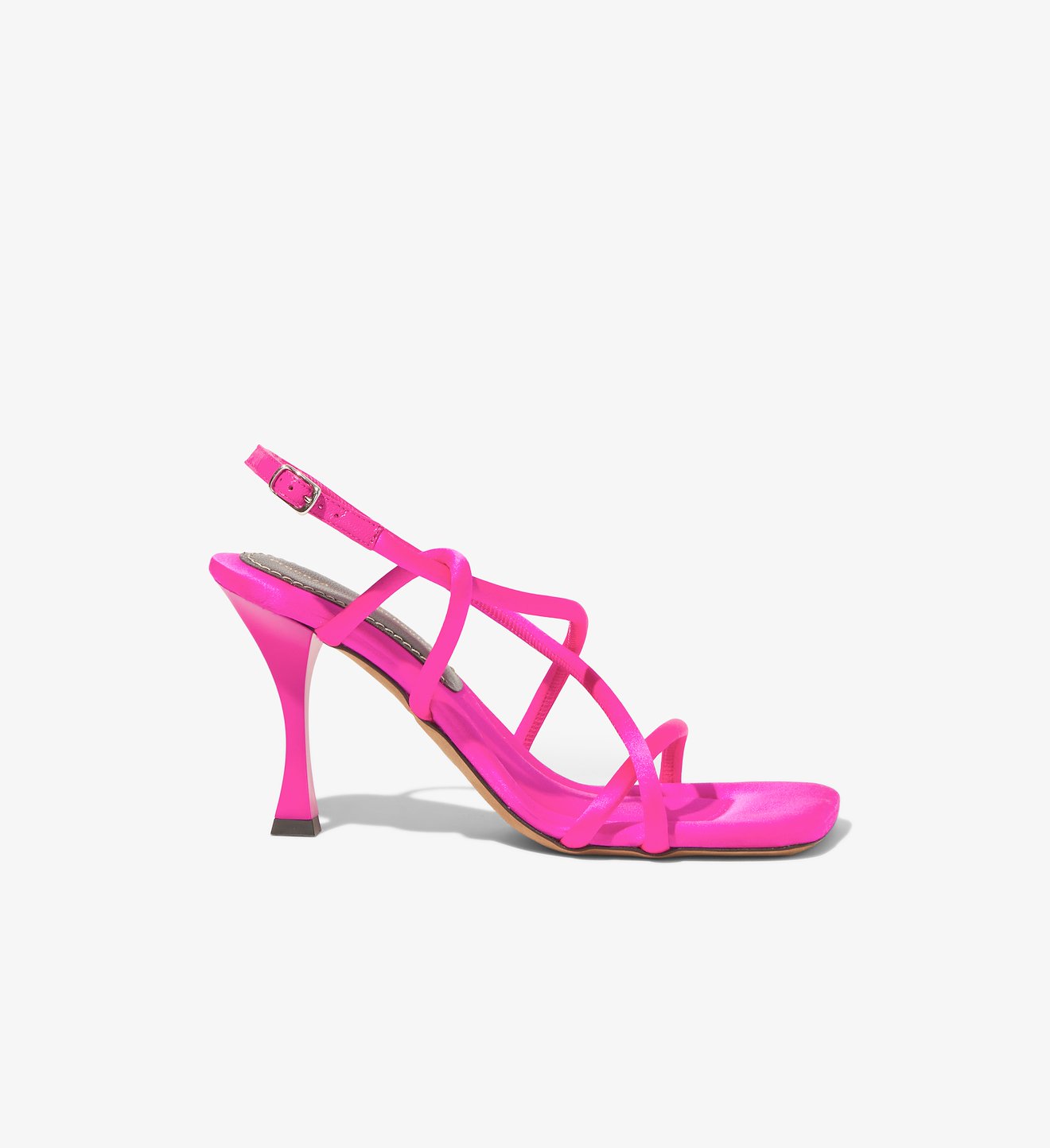 Square Strappy Sandals - 90mm