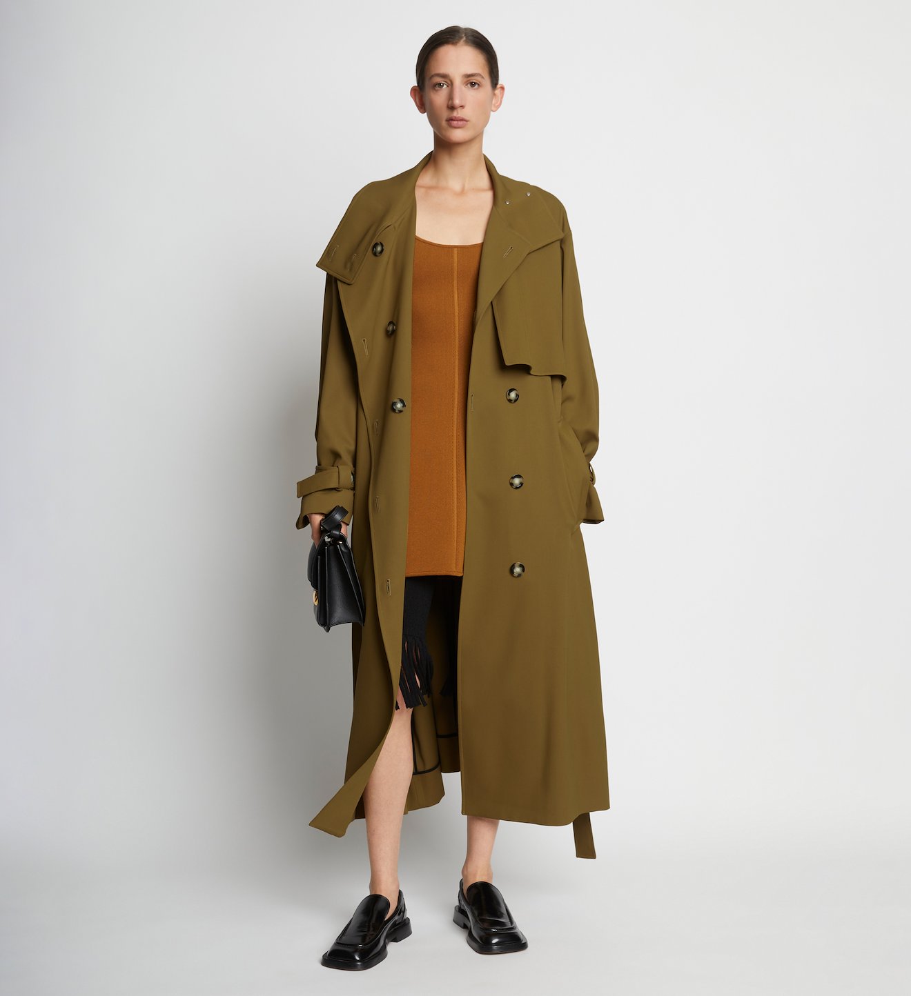 Technical Twill Trenchcoat