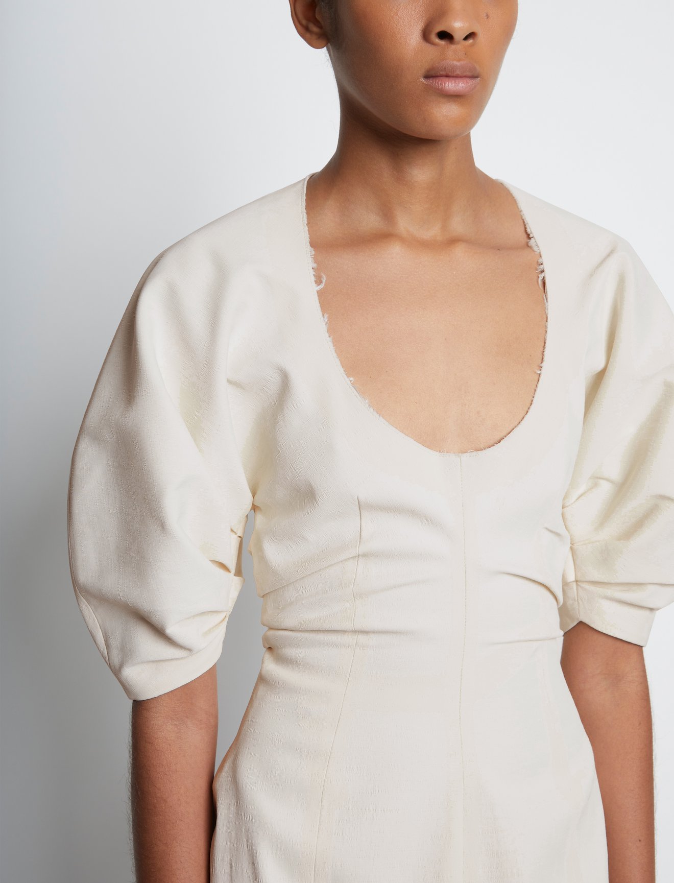 Technical Stretch Linen Dress #3