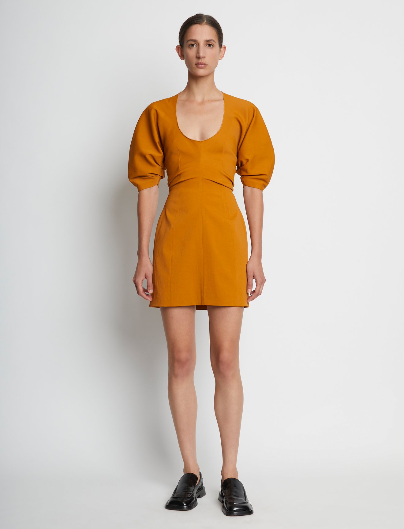 Technical Stretch Linen Dress #5