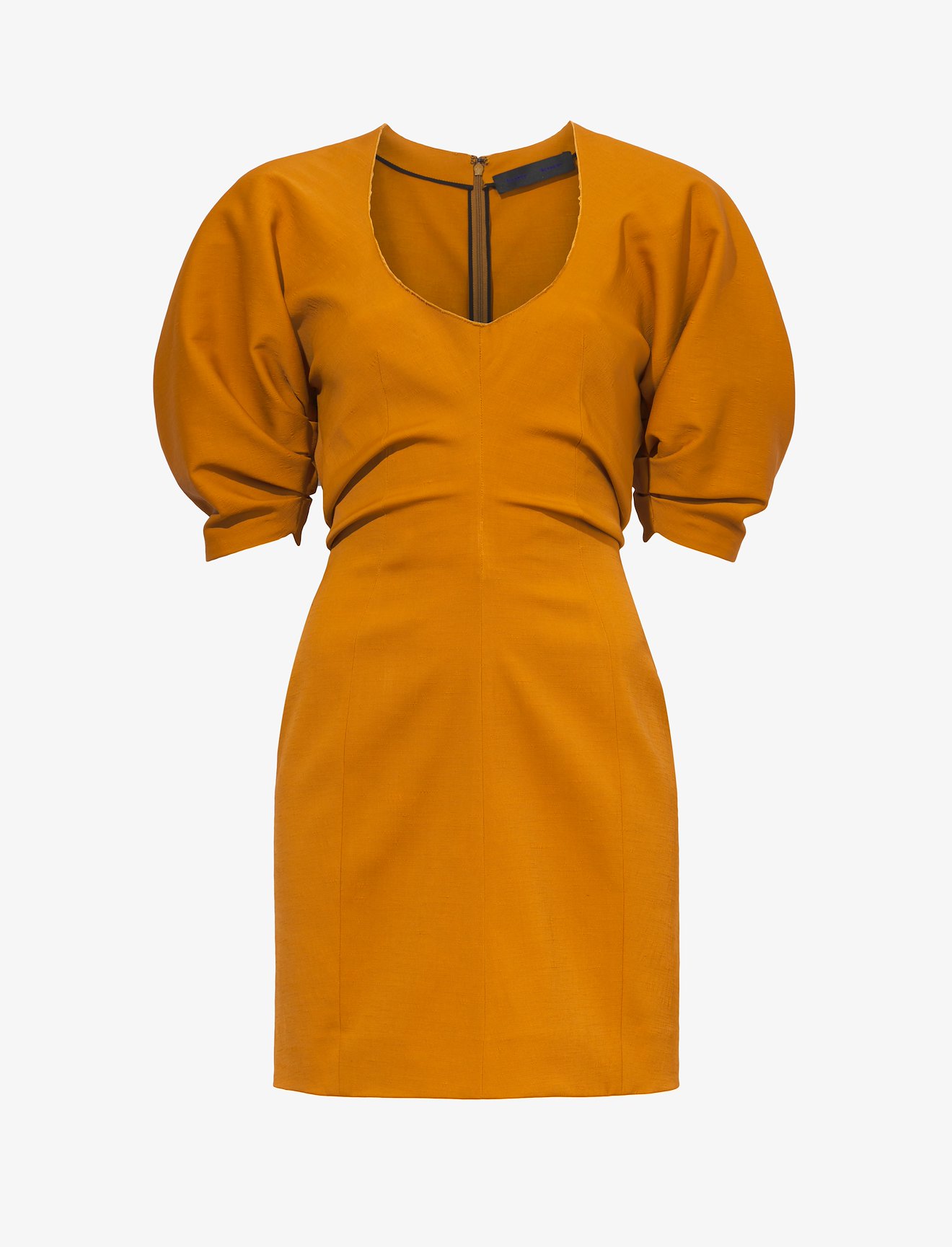 Technical Stretch Linen Dress #4
