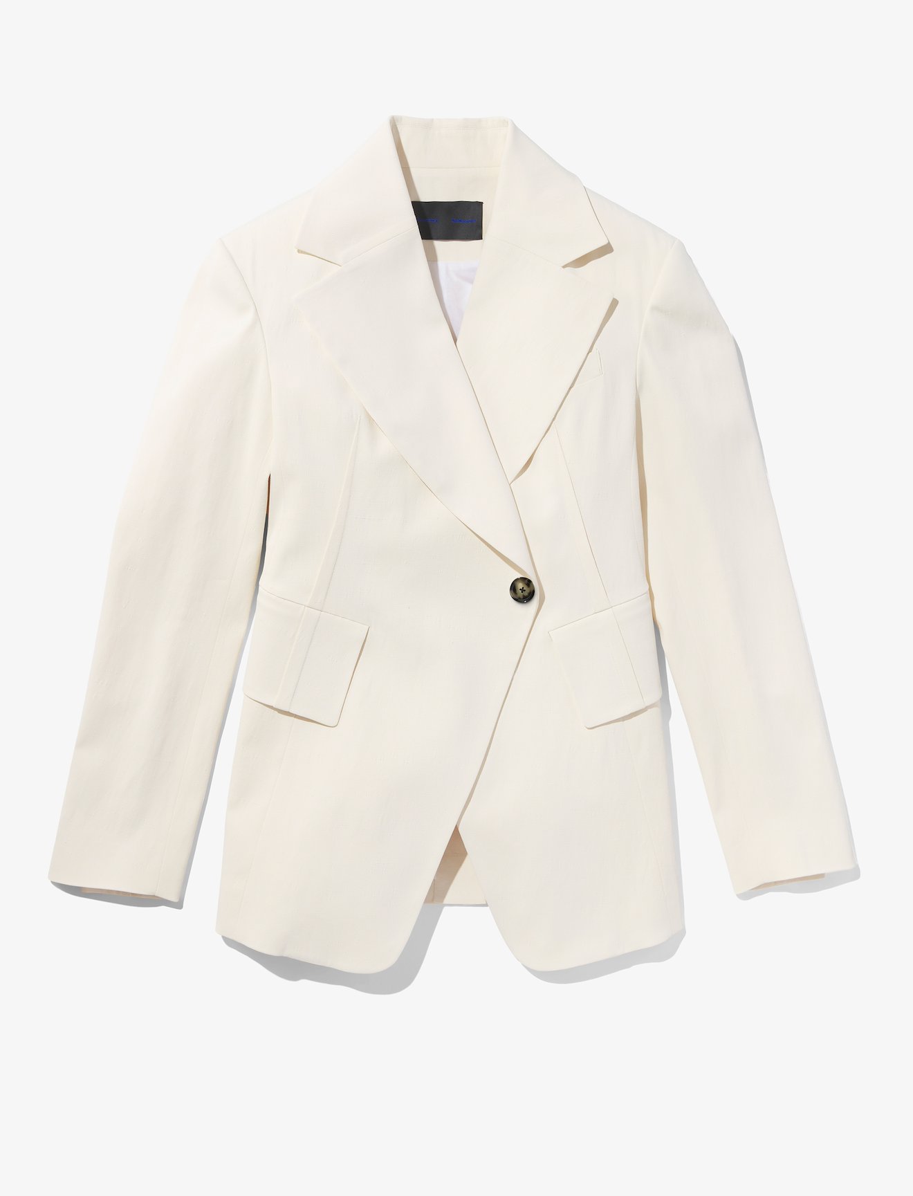 Technical Stretch Linen Blazer #5