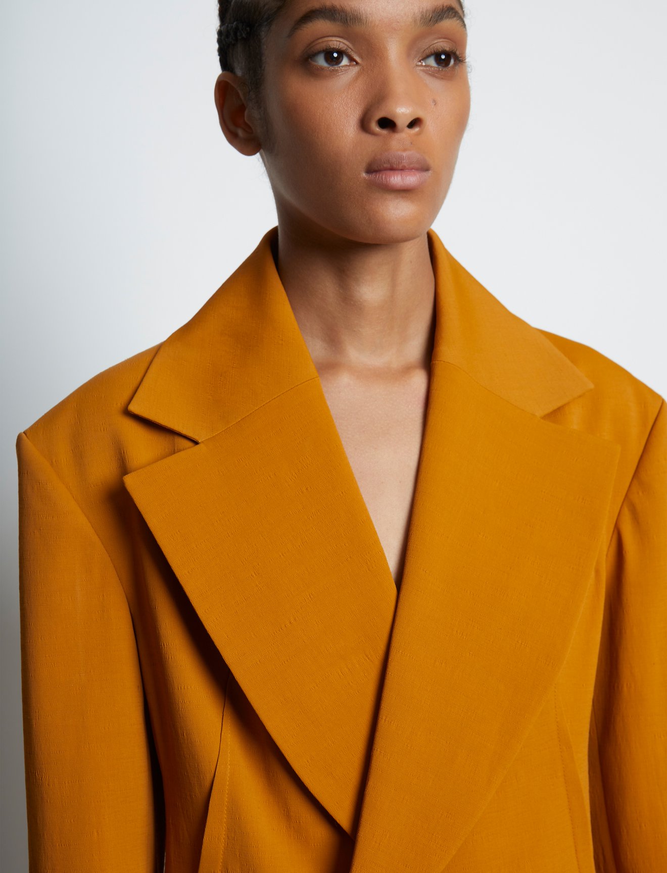 Technical Stretch Linen Blazer #4