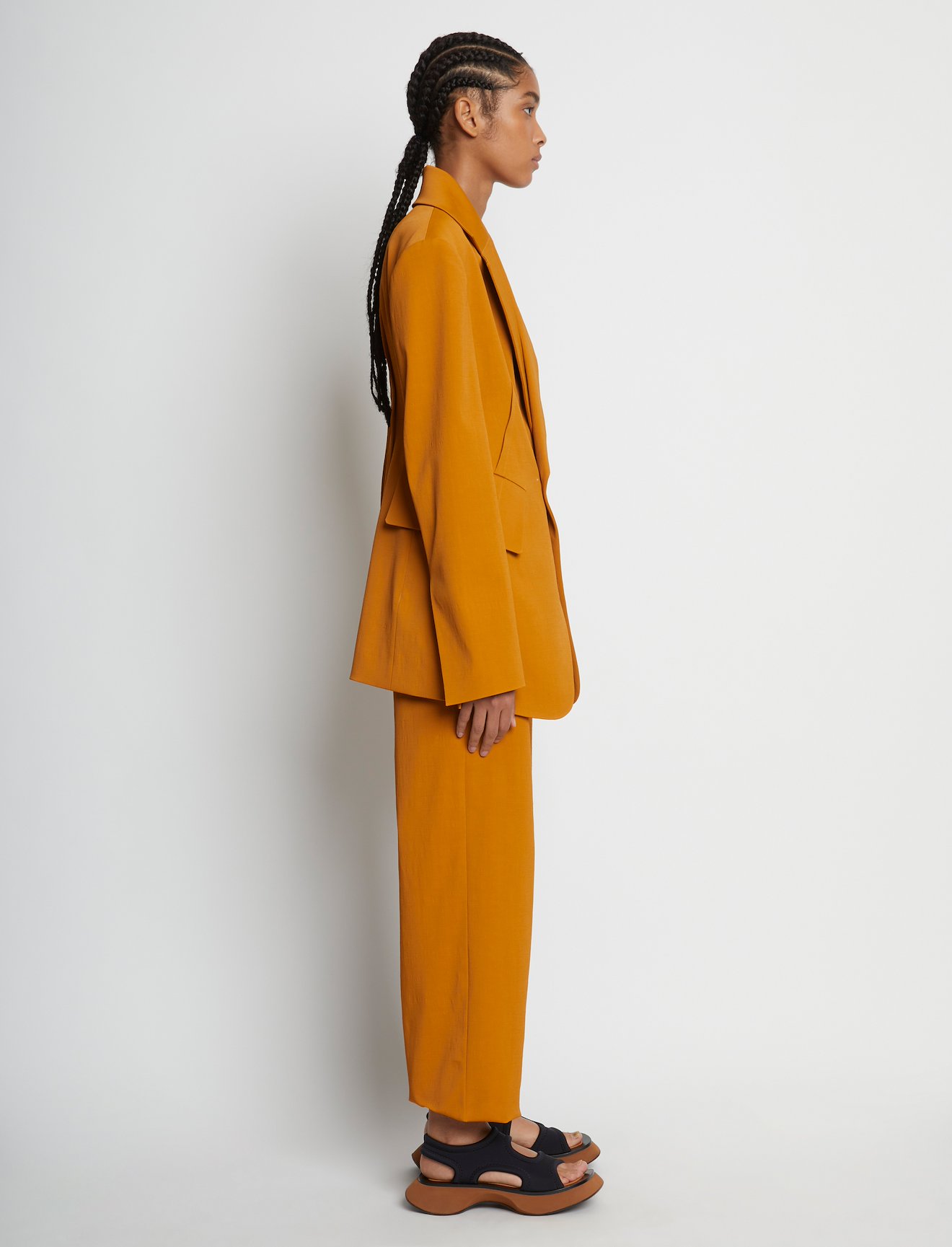 Technical Stretch Linen Blazer #2