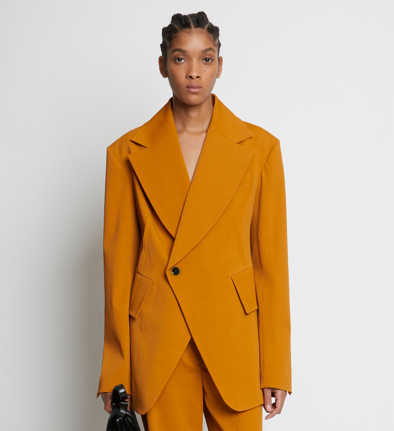 Technical Stretch Linen Blazer