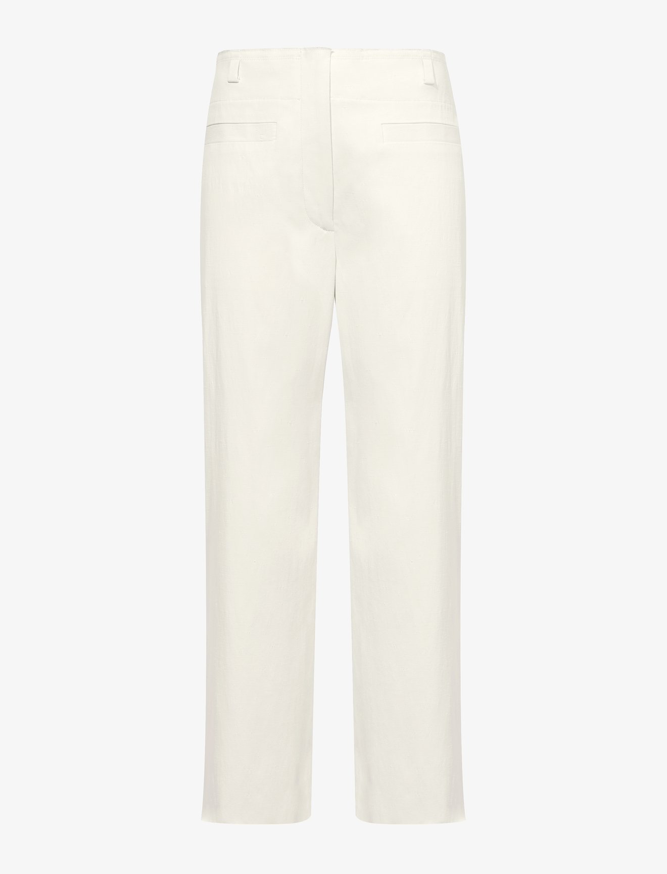 Technical Stretch Linen Pants in white | Proenza Schouler