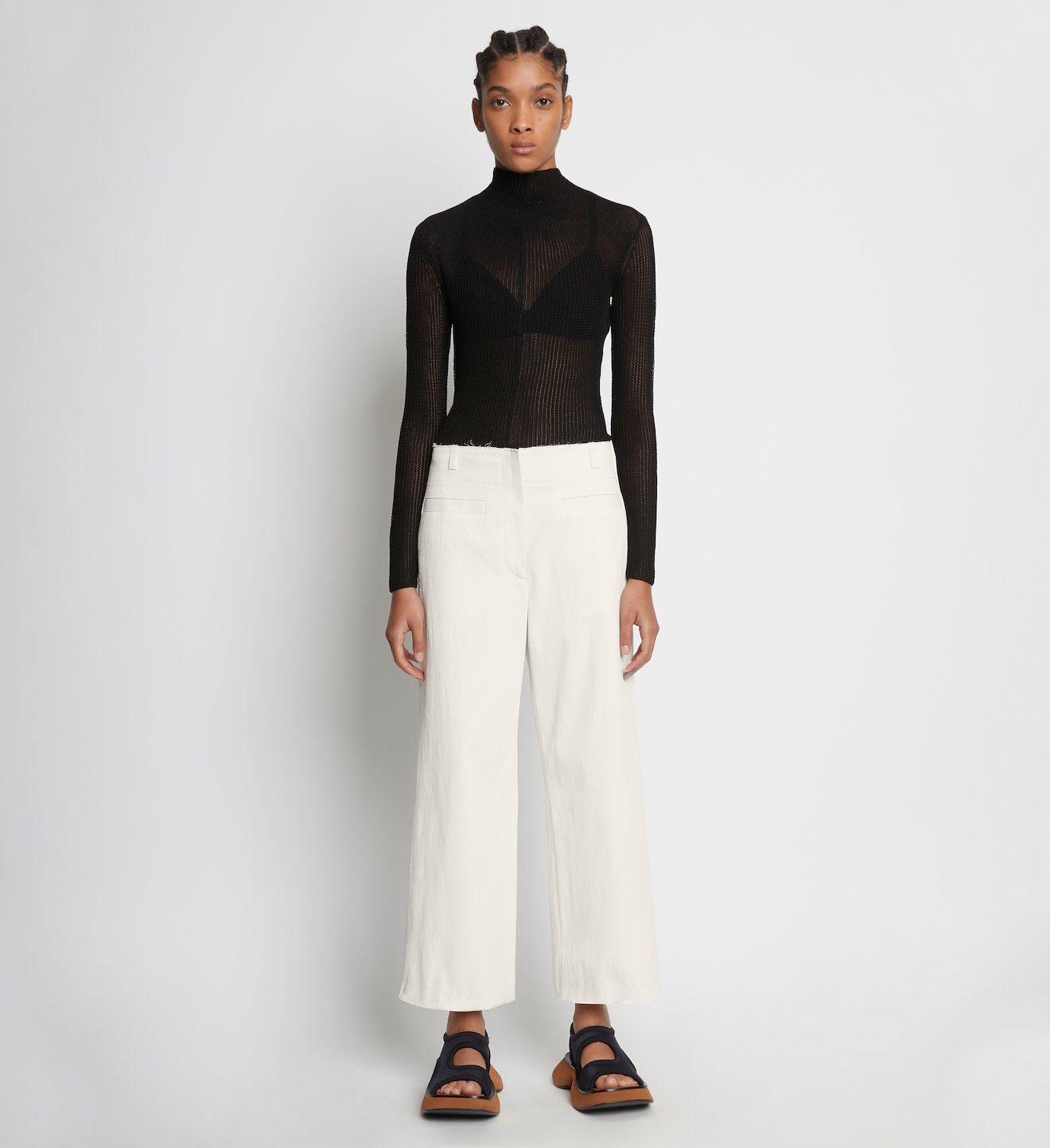 Technical Stretch Linen Pants