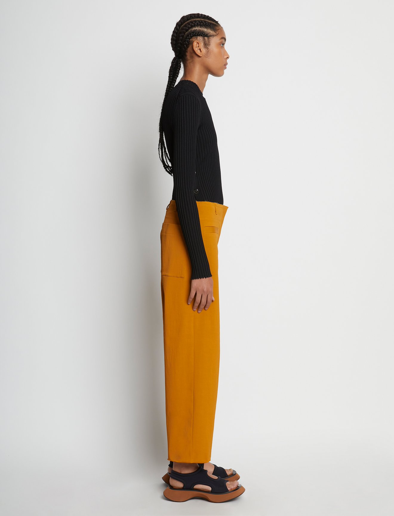 Technical Stretch Linen Pants #1